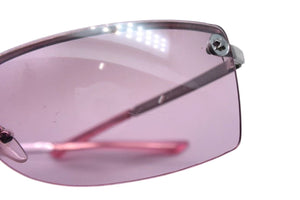 Dior ディオール サングラス サイバーパンク ピン シルバー金具 YB7DU 64□16 115 パープル系 良品 中古 4b000521