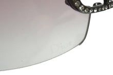 画像をギャラリービューアに読み込む, Christian Dior クリスチャンディオール リムレス サングラス kj1lk サイズ61□14-127 シルバー パープル 美品 中古 4b000528