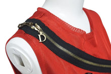 画像をギャラリービューアに読み込む, ChristianDior クリスチャンディオール タンクトップ レッド 1E13055160 サイズ38 レーヨン 美品 中古 4b000530