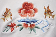 Load image into Gallery viewer, ChristianDior クリスチャンディオール 花柄 刺繍 2P12033139 マルチカラー 半袖Tシャツ ガリアーノ期 サイズ36 美品 中古 4b000531
