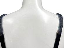 Load image into Gallery viewer, DOLCE&amp;GABBANA ドルチェアンドガッバーナ デニムワンピース ブルー ホワイト ブラック コットン サイズ 24/38 美品 中古 4b000532