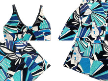 Load image into Gallery viewer, DOLCE&amp;GABBANA ドルチェアンドガッバーナ デニムワンピース ブルー ホワイト ブラック コットン サイズ 24/38 美品 中古 4b000532