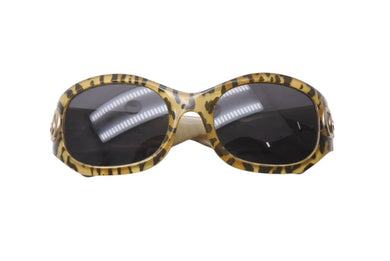 Christian Dior クリスチャンディオール サングラス 2958A サイズ53□20 カートコバーン オーバル レオパード イエロー 美品 中古 4b000548