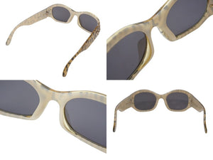 Christian Dior クリスチャンディオール サングラス 2958A サイズ53□20 カートコバーン オーバル レオパード イエロー 美品 中古 4b000548