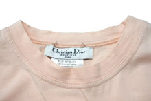 画像をギャラリービューアに読み込む, CHRISTIAN DIOR クリスチャンディオール タンクトップ ガリアーノ期 ロゴ 3P16155302 コットン ピンク ブルー サイズ36 美品 中古 4b000550