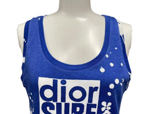 画像をギャラリービューアに読み込む, CHRISTIAN DIOR クリスチャンディオール Galliano ガリアーノ SurfTop サーフトップ タンクトップ ブルー サイズ38 美品 中古 4b000559
