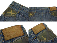 Load image into Gallery viewer, DOLCE&amp;GABBANA ドルチェ&amp;ガッバーナ ミニスカート ボトムス コットン イタリア製 ブルー カモ サイズ24/38 美品 中古 4b000562