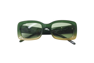 GUCCI グッチ スクエア サングラス GG2407/S 4BK サイズ51□21 135 グラデーション グリーン イエロー 美品 中古 4b000571 