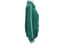 画像をギャラリービューアに読み込む, MIUMIU ミュウミュウ 21年 グリーン パイル ジップジャケット ML694 サイズ38 ブラウン 美品 中古 4b000577