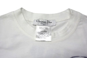 Christian Dior クリスチャンディオール コットン グラフィック 2A12155026 マルチカラー 半袖Tシャツ サイズ38 美品 中古 4b000580