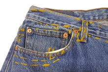 Load image into Gallery viewer, Denim Tears x Cactus Plant Flea Market x Levi&#39;s デニムティアーズ CPFM リーバイス COMPLEXCON限定 コラボ デニム サイズ36x36 ブルー 美品 中古 4b000582