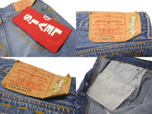 Load image into Gallery viewer, Denim Tears x Cactus Plant Flea Market x Levi&#39;s デニムティアーズ CPFM リーバイス COMPLEXCON限定 コラボ デニム サイズ36x36 ブルー 美品 中古 4b000582