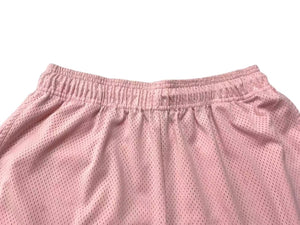 ERIC EMMANUEL エリックエマニュエル メッシュ ショーツ ショートパンツ バスパン ピンク サイズXL 良品 中古 4b000584