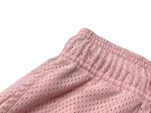 ERIC EMMANUEL エリックエマニュエル メッシュ ショーツ ショートパンツ バスパン ピンク サイズXL 良品 中古 4b000584