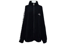 Load image into Gallery viewer, FUBU フブ ジャケット ベロアトラックジャケット ブラック ベロア サイズXL 美品 中古 4b000585