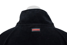 Load image into Gallery viewer, FUBU フブ ジャケット ベロアトラックジャケット ブラック ベロア サイズXL 美品 中古 4b000585