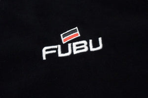 FUBU フブ ジャケット ベロアトラックジャケット ブラック ベロア サイズXL 美品 中古 4b000585