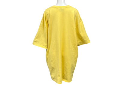 STUSSY ステューシー 半袖Tシャツ Stussy Corp トップス 94974 メキシコ製 コットン イエロー ブラック サイズXL 美品 中古 4b000593 