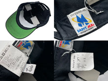 Load image into Gallery viewer, 新品未使用 SAINT MICHAEL セントマイケル CAP キャップ SM-HR3-0000-077 ブラック コットン サイズ0/S 4b000609