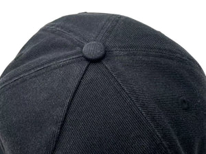 未使用 SAINT MICHAEL セントマイケル CAP キャップ SM-HR3-0000-075 ブラック コットン サイズ0/S 4b000611 