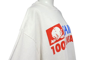 未使用 SAINT MICHAEL セントマイケル 半袖Ｔシャツ SM-HR3-0000-026 ホワイト コットン サイズL 中古 4b000612 