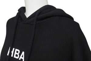 HBA Hood By Air フッドバイエアー パーカー バックプリント ブラック コットン サイズS 美品 中古 4b000614