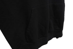HBA Hood By Air フッドバイエアー パーカー バックプリント ブラック コットン サイズS 美品 中古 4b000614