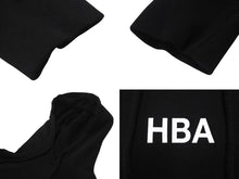 Load image into Gallery viewer, HBA Hood By Air フッドバイエアー パーカー バックプリント ブラック コットン サイズS 美品 中古 4b000614