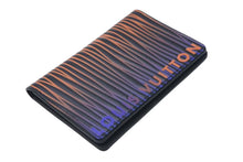 Load image into Gallery viewer, 極美品 LOUIS VUITTON ルイヴィトン エピ オーガナイザー ドゥ ポッシュ カードケース M82583 ブラック オレンジ パープル 中古 4b000618