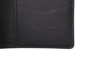 極美品 LOUIS VUITTON ルイヴィトン エピ オーガナイザー ドゥ ポッシュ カードケース M82583 ブラック オレンジ パープル 中古 4b000618