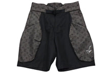 Load image into Gallery viewer, LOUIS VUITTON ルイヴィトン 2054パテッドショーツ 22SS グラフィックモノグラム RM221M I67 HMP05W ブラック サイズS 美品 中古 4b000621