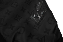 Load image into Gallery viewer, LOUIS VUITTON ルイヴィトン 2054パテッドショーツ 22SS グラフィックモノグラム RM221M I67 HMP05W ブラック サイズS 美品 中古 4b000621