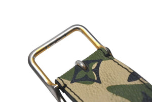 LOUIS VUITTON ルイヴィトン ベルト サンチュール モノグラモフラージュ 村上隆 サイズ90 M9646U ゴールド金具 美品 中古 4b000627