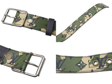 Load image into Gallery viewer, LOUIS VUITTON ルイヴィトン ベルト サンチュール モノグラモフラージュ 村上隆 サイズ90 M9646U ゴールド金具 美品 中古 4b000627