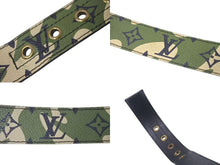 Load image into Gallery viewer, LOUIS VUITTON ルイヴィトン ベルト サンチュール モノグラモフラージュ 村上隆 サイズ90 M9646U ゴールド金具 美品 中古 4b000627