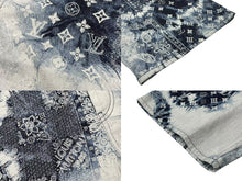 画像をギャラリービューアに読み込む, 新品同様 LOUIS VUITTON ルイヴィトン 22AW モノグラム バンダナ ショートパンツ RM222M NW2 HND17X コットン ブルー 36 中古 4b000635