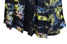 Load image into Gallery viewer, 極美品 LOUIS VUITTON ルイヴィトン 21AW モノグラムタイダイ デニムスカート RM2129 H98 HLE10W ブラック マルチカラー M 中古 4b000636