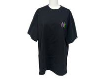 Load image into Gallery viewer, 新品未使用 WARREN LOTAS ウォーレンロータス グラントネオンリーパーTシャツ カットソー ブラック パープル グリーン S 中古 4b000662