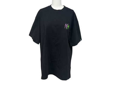 新品未使用 WARREN LOTAS ウォーレンロータス グラントネオンリーパーTシャツ カットソー ブラック パープル グリーン S 中古 4b000662