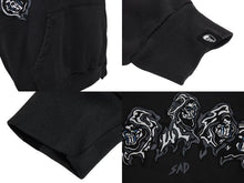 Load image into Gallery viewer, 新品未使用 WARREN LOTAS ウォーレンロータス パーカー Crying Reaper Arc Hoodie グレー サイズS グレー コットン 中古 4b000663
