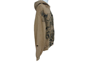 新品未使用 WARREN LOTAS ウォーレンロータス パーカー Final Frontier Hoodie ブラウン サイズS ブラウン コットン 中古 4b000664