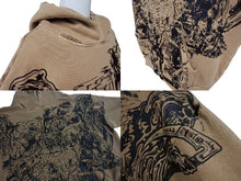 Load image into Gallery viewer, 新品未使用 WARREN LOTAS ウォーレンロータス パーカー Final Frontier Hoodie ブラウン サイズS ブラウン コットン 中古 4b000664