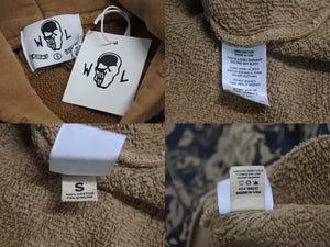 新品未使用 WARREN LOTAS ウォーレンロータス パーカー Final Frontier Hoodie ブラウン サイズS ブラウン コットン 中古 4b000664