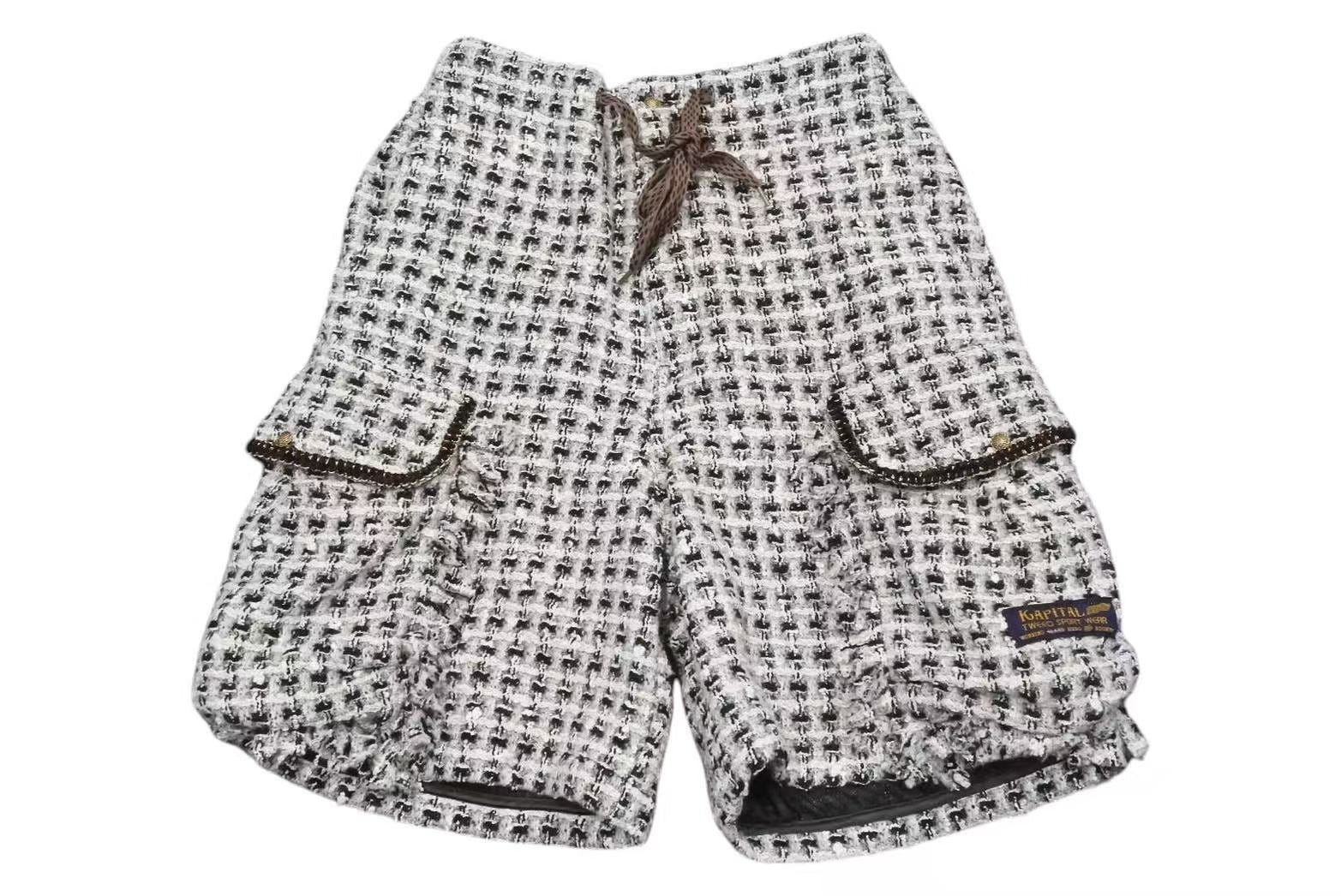 KAPITAL キャピタル　ガウチョパンツ　ワイドパンツ　キュロット　ツイード KAPITAL キャピタル ガウチョパンツ ワイドパンツ キュロット