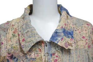 未使用 KAPITAL KOUNTRY キャピタル カントリー 2025SS シャンペトル BORO バージンマリア ZIP UP ブルゾン サイズ4 K2412LJ157 中古 4b000676 
