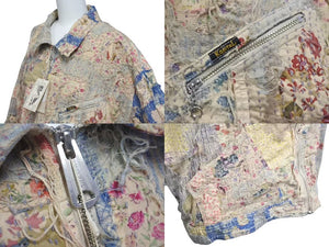 未使用 KAPITAL KOUNTRY キャピタル カントリー 2025SS シャンペトル BORO バージンマリア ZIP UP ブルゾン サイズ4 K2412LJ157 中古 4b000676 
