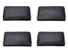 画像をギャラリービューアに読み込む, LOUIS VUITTON ルイヴィトン ジッピーオーガナイザー ラウンフォファスナー長財布 エピレザー ブラック シルバー金具 美品 中古 4b000677