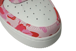 新品未使用 A BATHING APE アベイシングエイプ スニーカー BAPE × KIDSUPER BAPE STA CLOG ベイプ サイズ8 ピンク 中古 4b000678