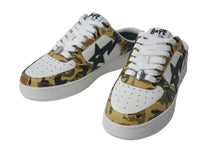 Load image into Gallery viewer, 新品未使用 A BATHING APE アベイシングエイプ スニーカー BAPE × KIDSUPER BAPE STA CLOG ベイプ サイズ8 カモ柄 迷彩 中古 4b000679