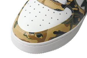 新品未使用 A BATHING APE アベイシングエイプ スニーカー BAPE × KIDSUPER BAPE STA CLOG ベイプ サイズ8 カモ柄 迷彩 中古 4b000679